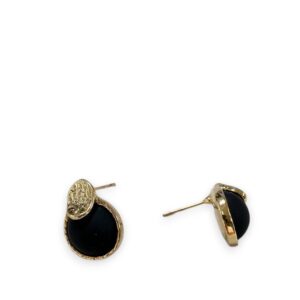 Zinc alloy enamel irregular dainty stud earring