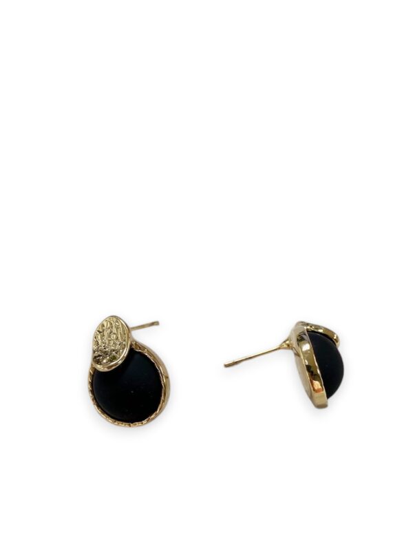 Zinc alloy enamel irregular dainty stud earring